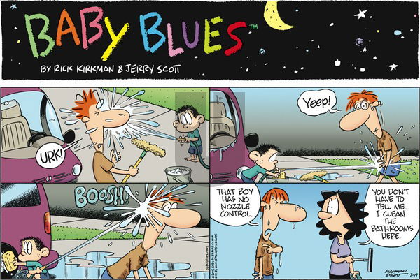 Baby Blues on Sunday July 19, 2015 Comic Strip