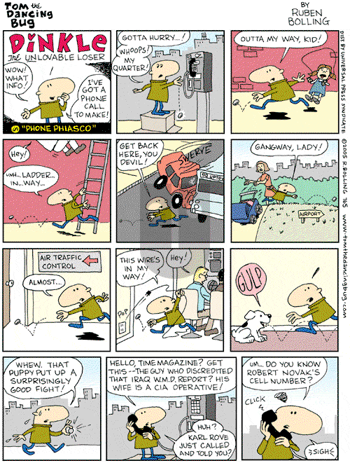 Tom the Dancing Bug on Tuesday January 10, 2006 Comic Strip
