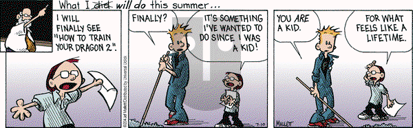 Frazz - Thursday July 10, 2014 Comic Strip