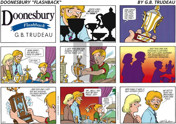 Doonesbury on Sunday August 10, 1997 Comic Strip