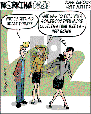 Working Daze on Monday June 11, 2007 Comic Strip