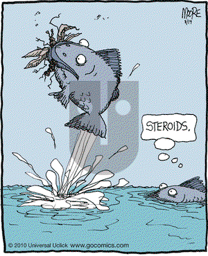In the Bleachers on Saturday August 14, 2010 Comic Strip