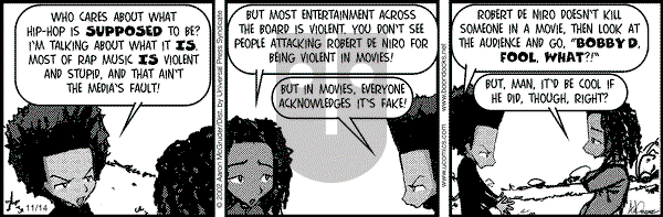 The Boondocks on Thursday June 17, 2010 Comic Strip