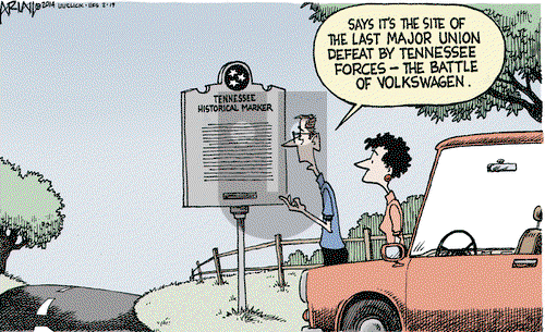 Robert Ariail on Wednesday February 19, 2014 Comic Strip