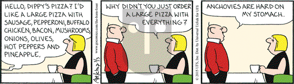 The Born Loser on Tuesday March 3, 2015 Comic Strip