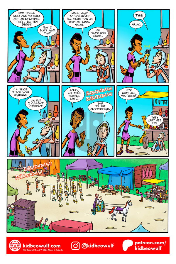 Kid Beowulf on Thursday January 9, 2025 Comic Strip