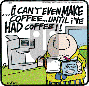 Ziggy on Tuesday November 28, 2017 Comic Strip