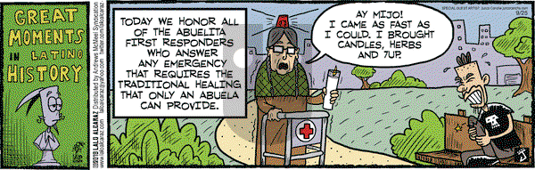 La Cucaracha on Tuesday September 25, 2018 Comic Strip