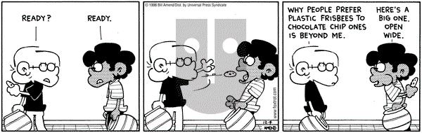 FoxTrot on Friday December 4, 1998 Comic Strip