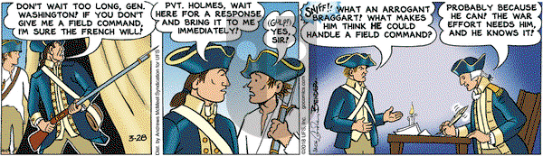 Alley Oop on Wednesday March 28, 2018 Comic Strip
