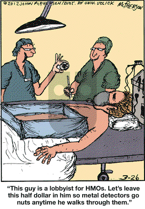 Close to Home on Monday March 26, 2012 Comic Strip