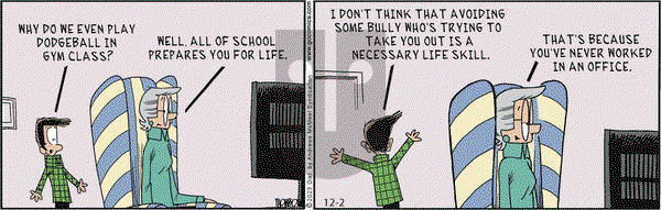 Grand Avenue - Saturday December 2, 2023 Comic Strip
