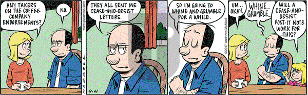 Adam@Home on Monday September 4, 2017 Comic Strip
