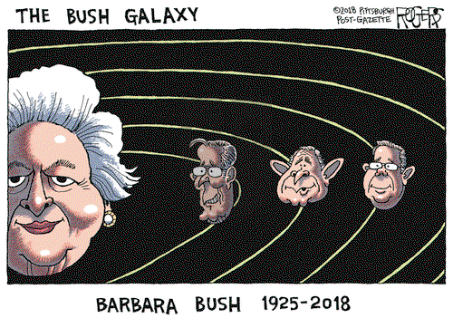 Rob Rogers on Thursday April 19, 2018 Comic Strip