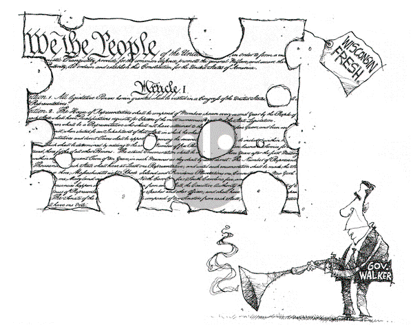 Matt Davies on Friday March 11, 2011 Comic Strip