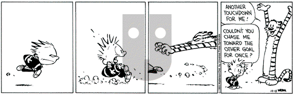 Calvin and Hobbes on Monday October 18, 1993 Comic Strip