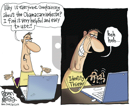 Glenn McCoy on Wednesday November 6, 2013 Comic Strip