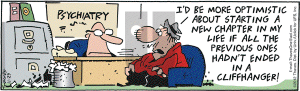 Frank and Ernest on Friday November 23, 2012 Comic Strip