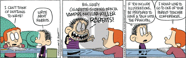 Baby Blues on Monday January 14, 2008 Comic Strip