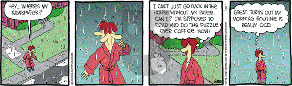 The Buckets on Monday February 19, 2018 Comic Strip