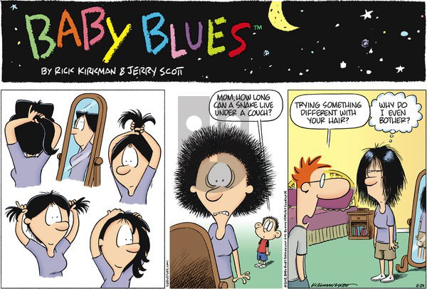 Baby Blues - Sunday August 26, 2018 Comic Strip