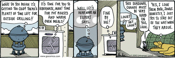 Overboard on Monday October 26, 2015 Comic Strip
