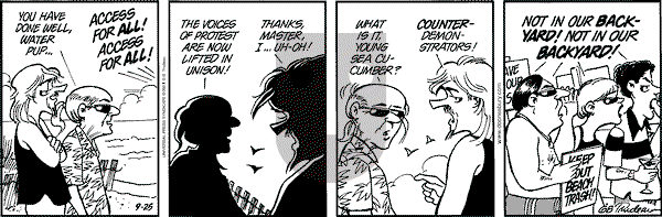 Doonesbury - Wednesday September 25, 2002 Comic Strip