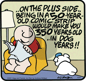 Ziggy on Monday October 4, 2021 Comic Strip