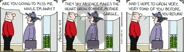 The Born Loser on Tuesday March 15, 2011 Comic Strip