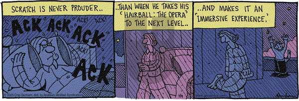 Overboard on Wednesday July 9, 2025 Comic Strip
