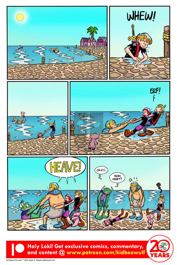 Kid Beowulf - Monday February 19, 2024 Comic Strip