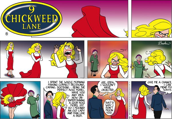 9 Chickweed Lane on Sunday December 1, 2013 Comic Strip