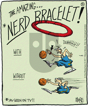 In the Bleachers on Saturday March 5, 2011 Comic Strip