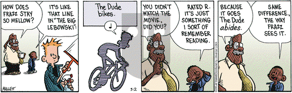 Frazz on Saturday March 2, 2013 Comic Strip