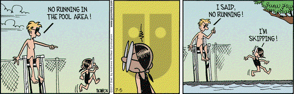 Grand Avenue on Wednesday July 5, 2017 Comic Strip