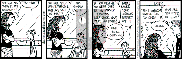 Clear Blue Water on Saturday June 14, 2008 Comic Strip