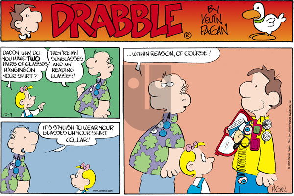 Drabble on Sunday October 9, 2005 Comic Strip