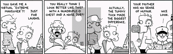 FoxTrot on Sunday March 21, 2004 Comic Strip