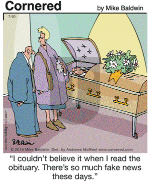 Cornered on Saturday July 20, 2019 Comic Strip