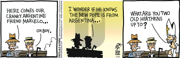 La Cucaracha on Tuesday March 26, 2013 Comic Strip