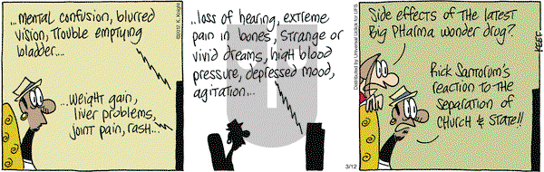The Knight Life on Monday March 12, 2012 Comic Strip