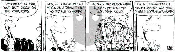 The Buckets - Monday July 4, 2005 Comic Strip