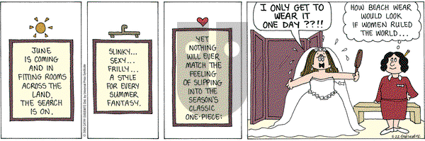 Cathy Classics on Saturday May 22, 2004 Comic Strip