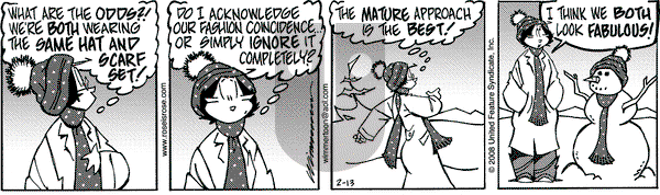 Rose is Rose on Wednesday February 13, 2008 Comic Strip