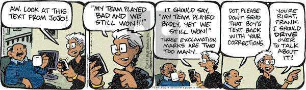 JumpStart on Monday March 20, 2017 Comic Strip