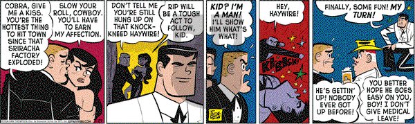 Rip Haywire on Thursday March 27, 2014 Comic Strip