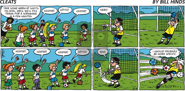 Cleats on Sunday June 4, 2006 Comic Strip