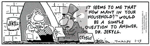 Frank and Ernest on Wednesday January 13, 1999 Comic Strip