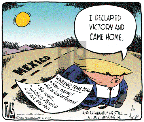 Tom Toles on Thursday August 30, 2018 Comic Strip