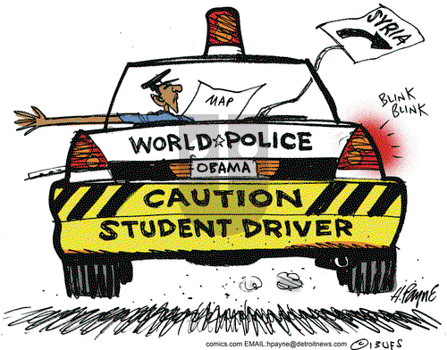Henry Payne on Thursday September 12, 2013 Comic Strip
